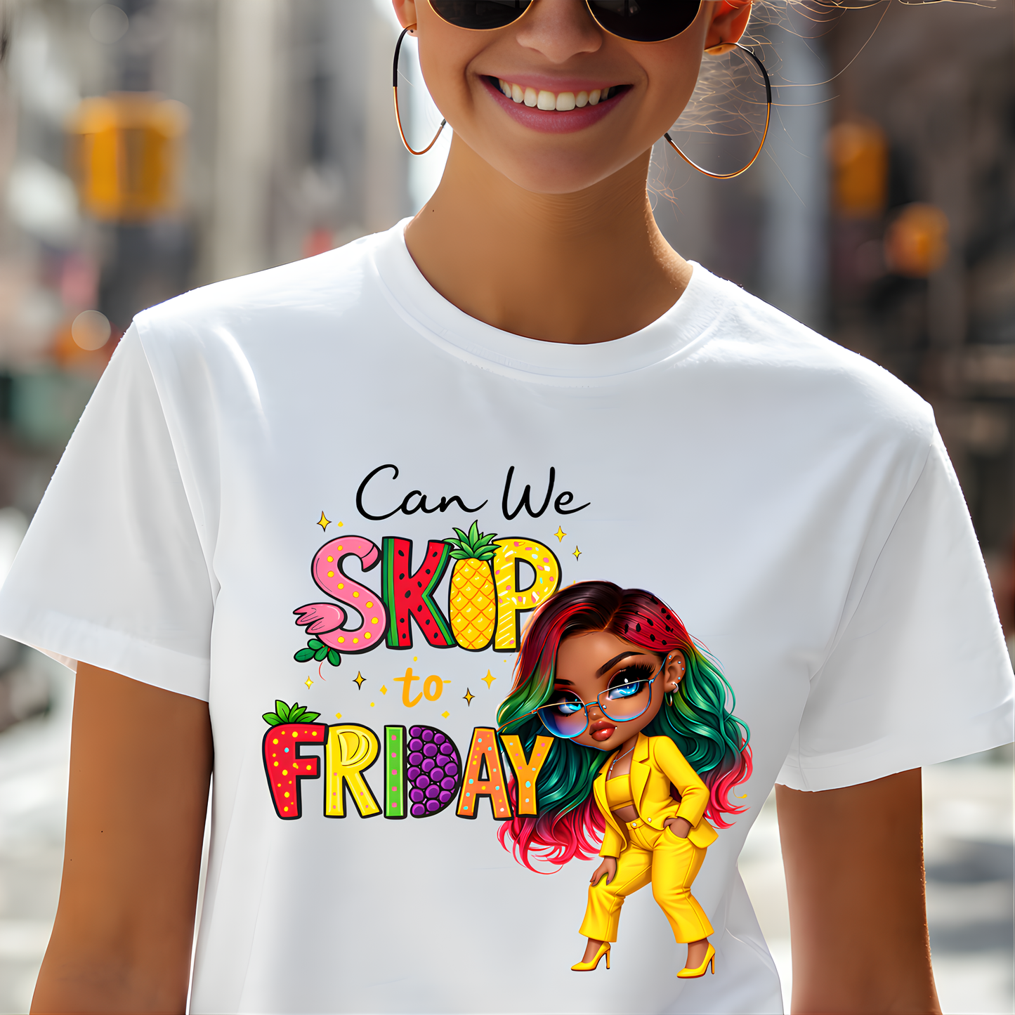 Skip To Friday Vibes Tee Woman T-shirt