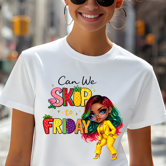 Skip To Friday Vibes Tee Woman T-shirt