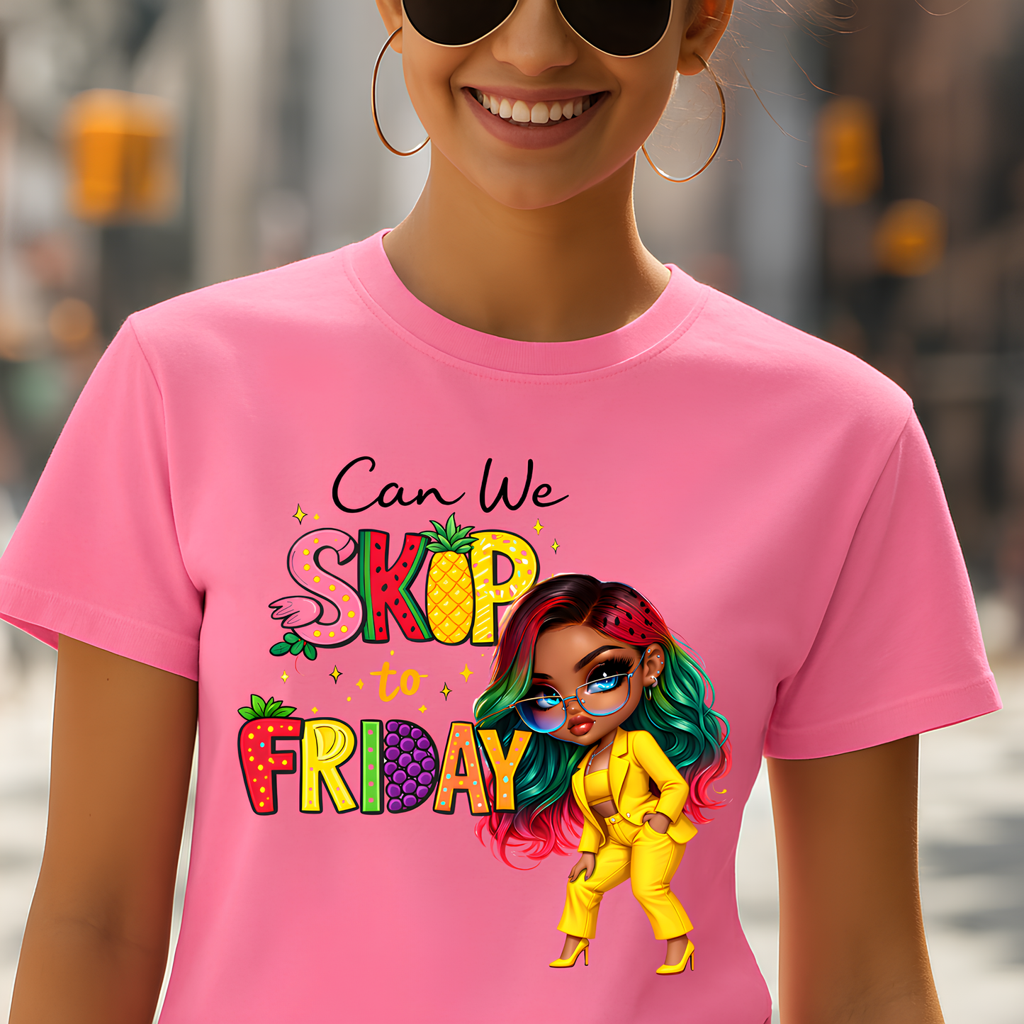 Skip To Friday Vibes Tee Woman T-shirt