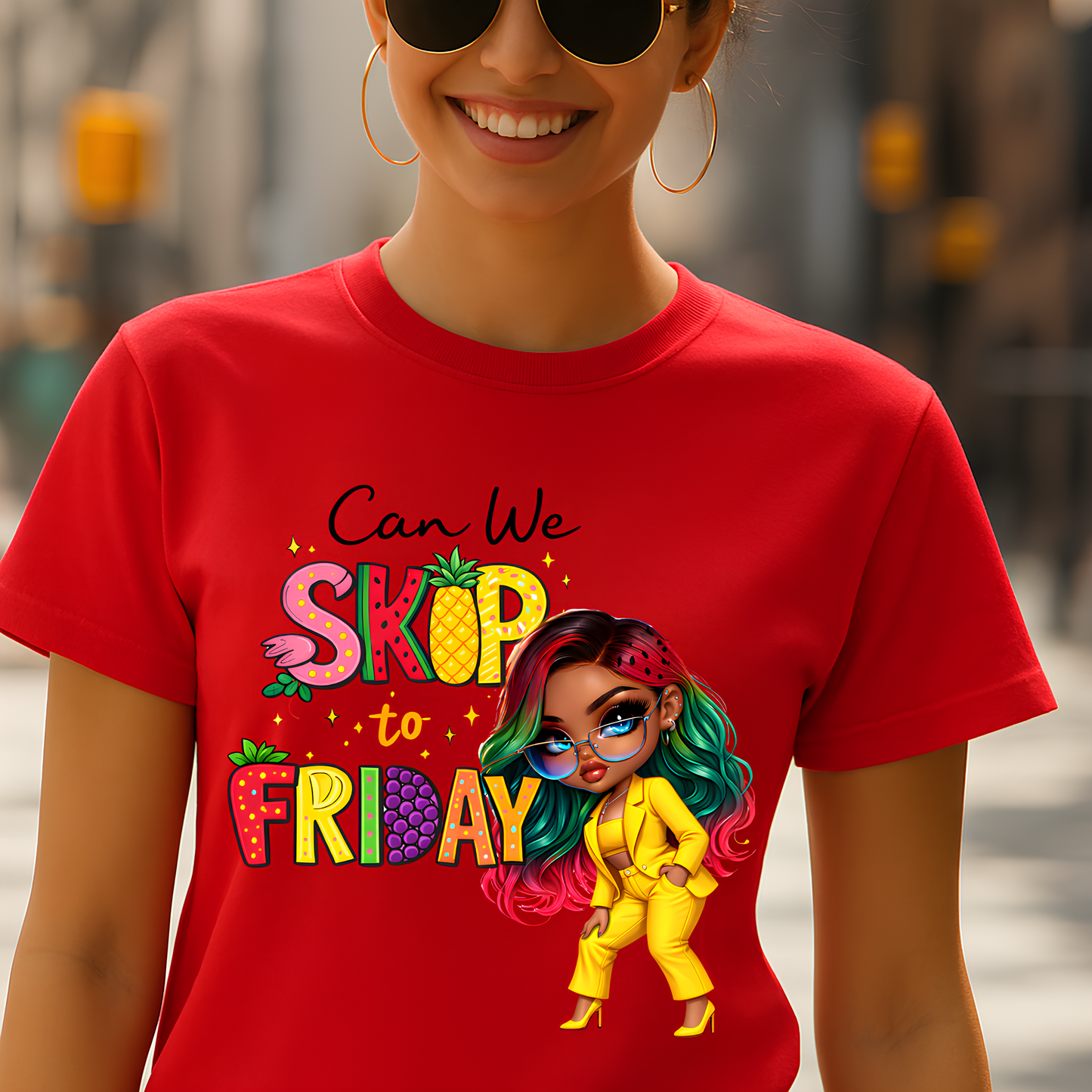 Skip To Friday Vibes Tee Woman T-shirt